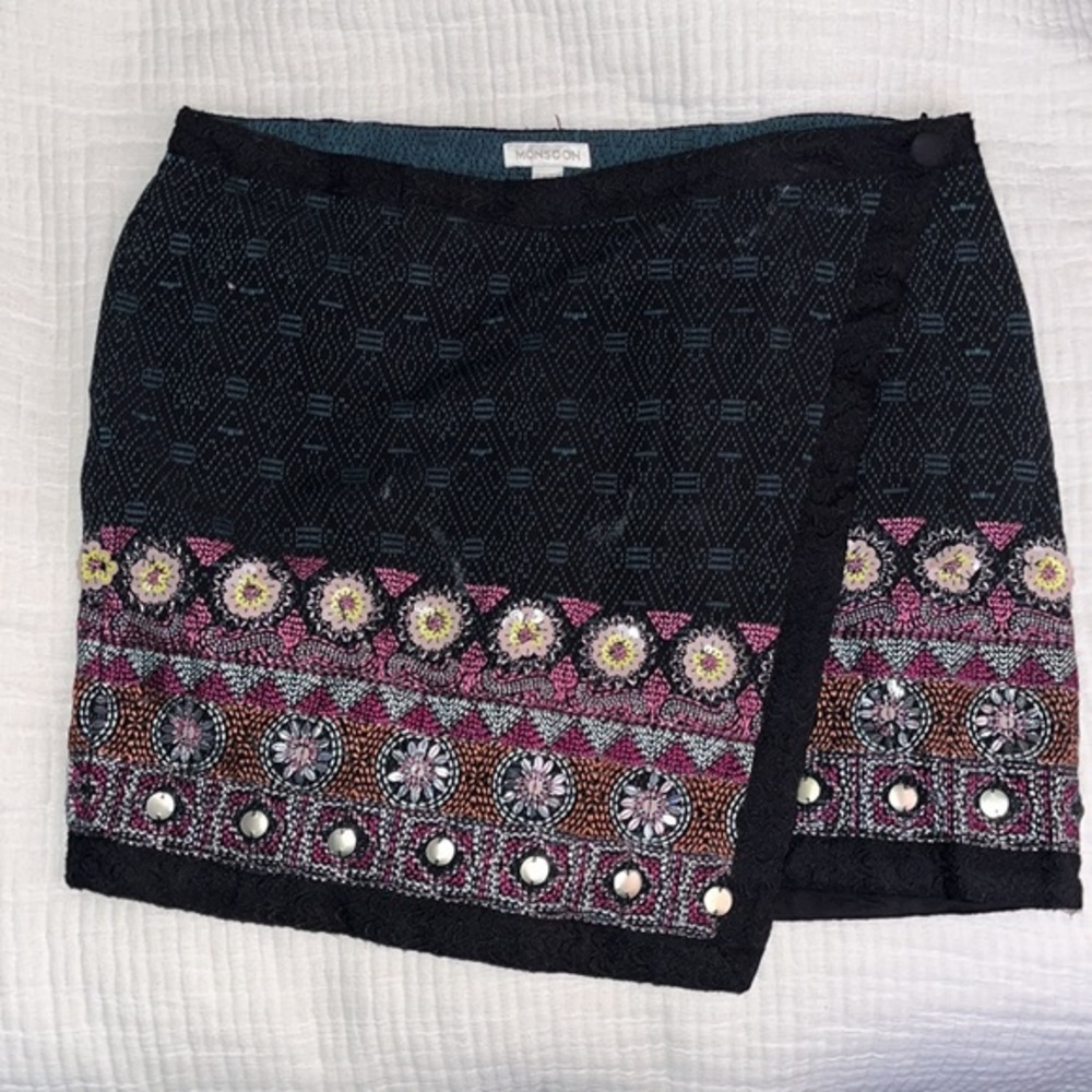 Hand embellished MONSOON skirt